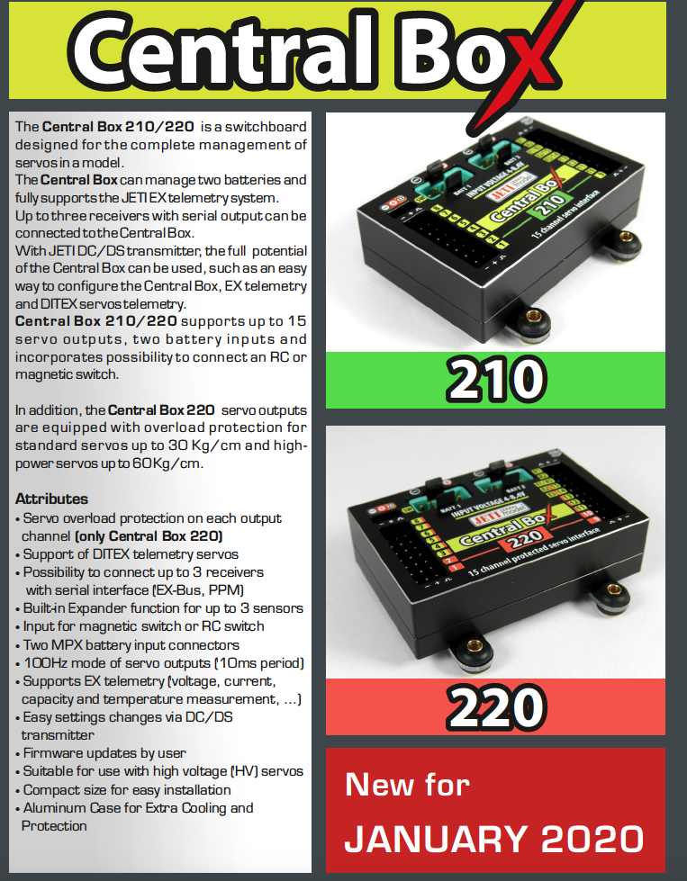 Jeti Central Box 210 - tilattavissa