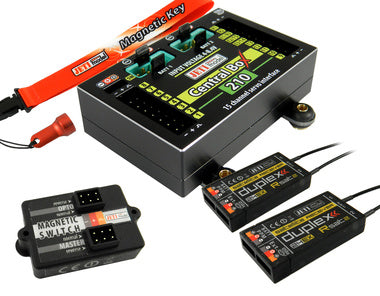 Jeti Central Box 210 + 2x Rsat2