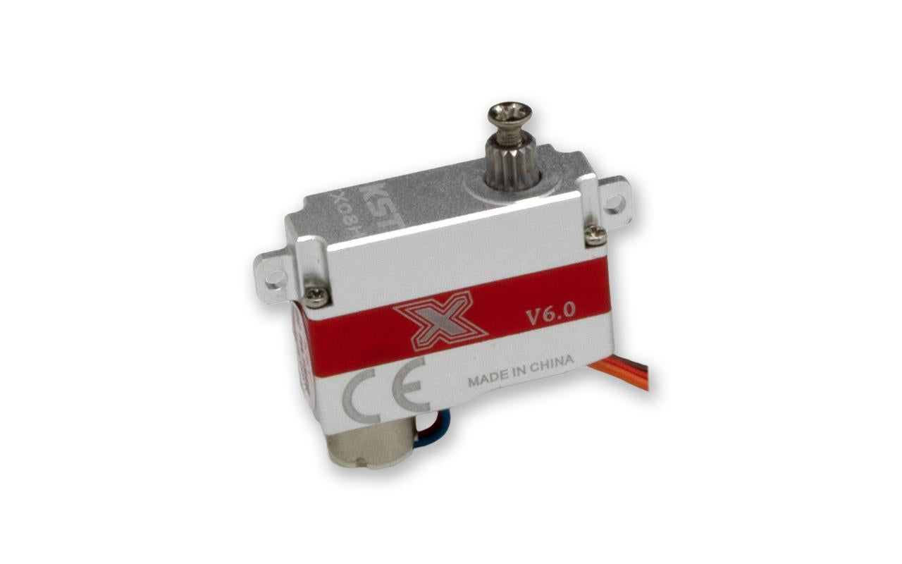 KST X08H V6.0 2,8kg@8,4Volt Softstart+teräsrattaat