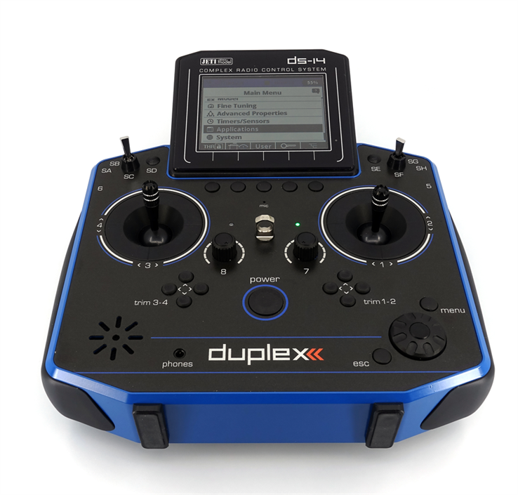 Jeti Duplex DS-14II lähetin sininen