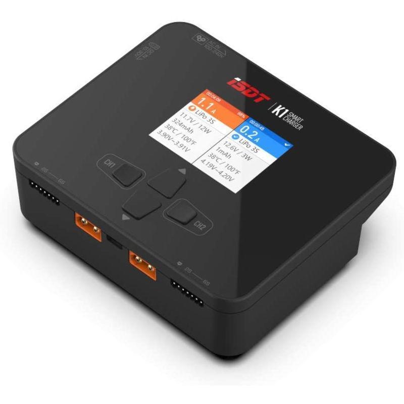 iSDT K1 DUO laturi - 100/250W, 10A, 2x6S Lipo