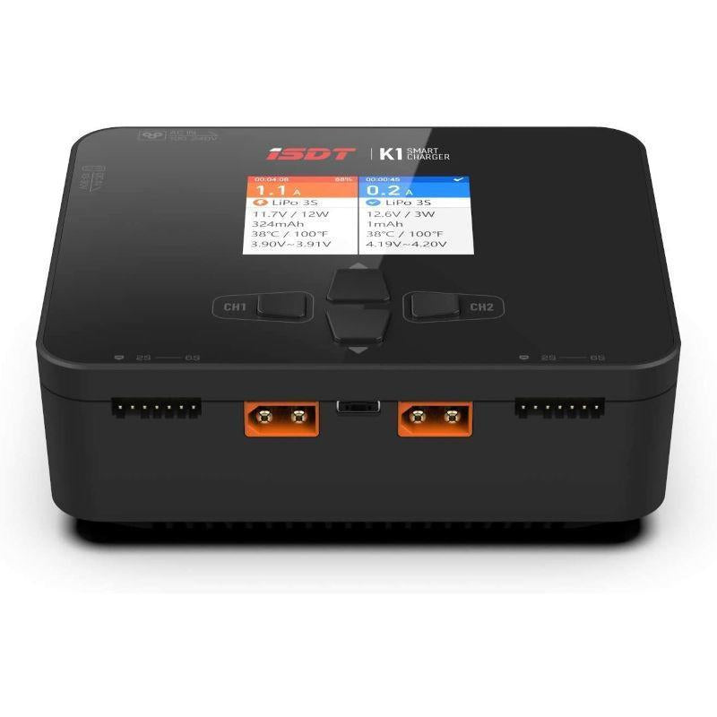 iSDT K1 DUO laturi - 100/250W, 10A, 2x6S Lipo
