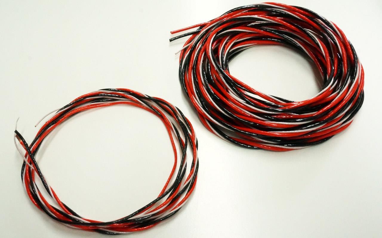 Premium2 servokaapeli 2x0,5mm2 1x0,14mm2